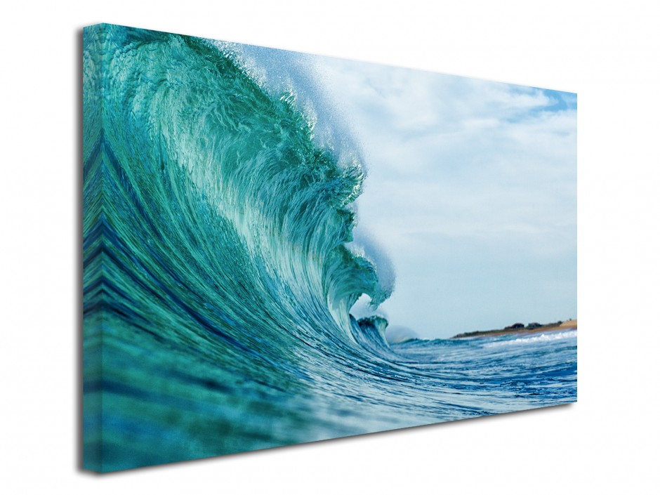 Tableau photo sur toile Beautiful wave