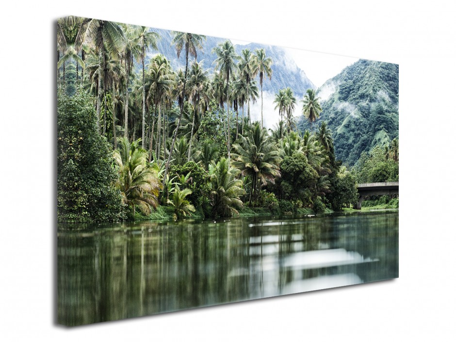 Tableau toile déco paysage Polynésie française