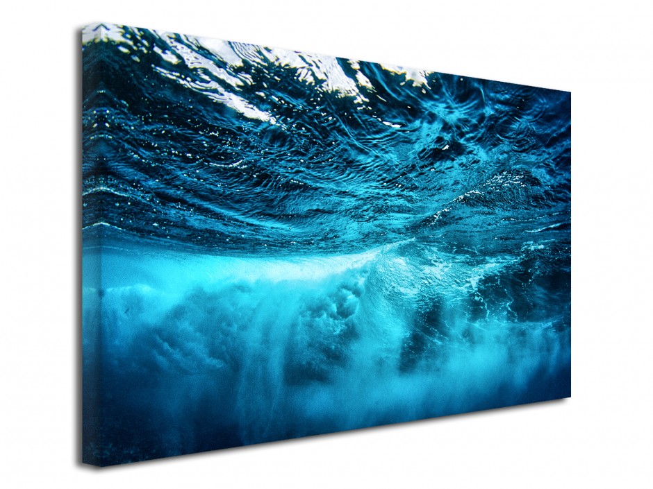 Tableau toile déco Blue Ocean