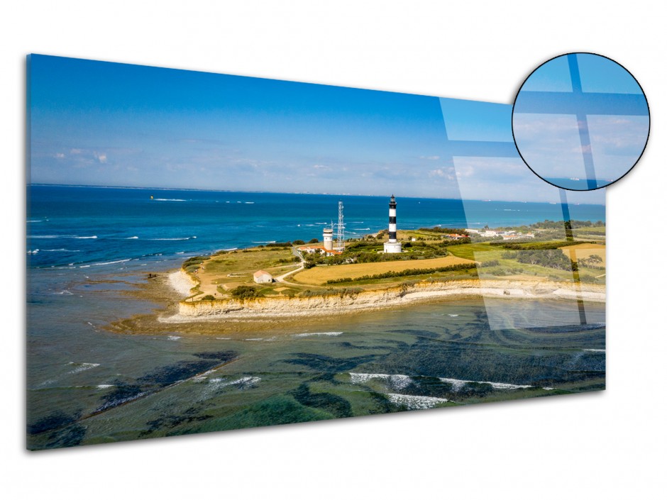 Tableau plexiglas imprimée Phare Île d'oléron