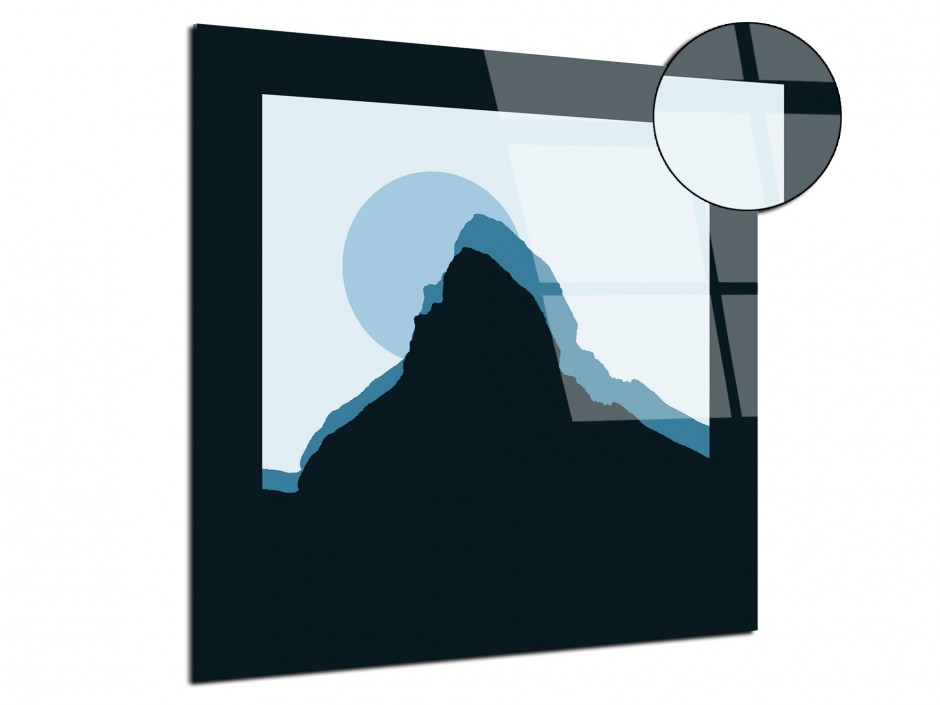 Tableau déco plexiglas Matterhorn
