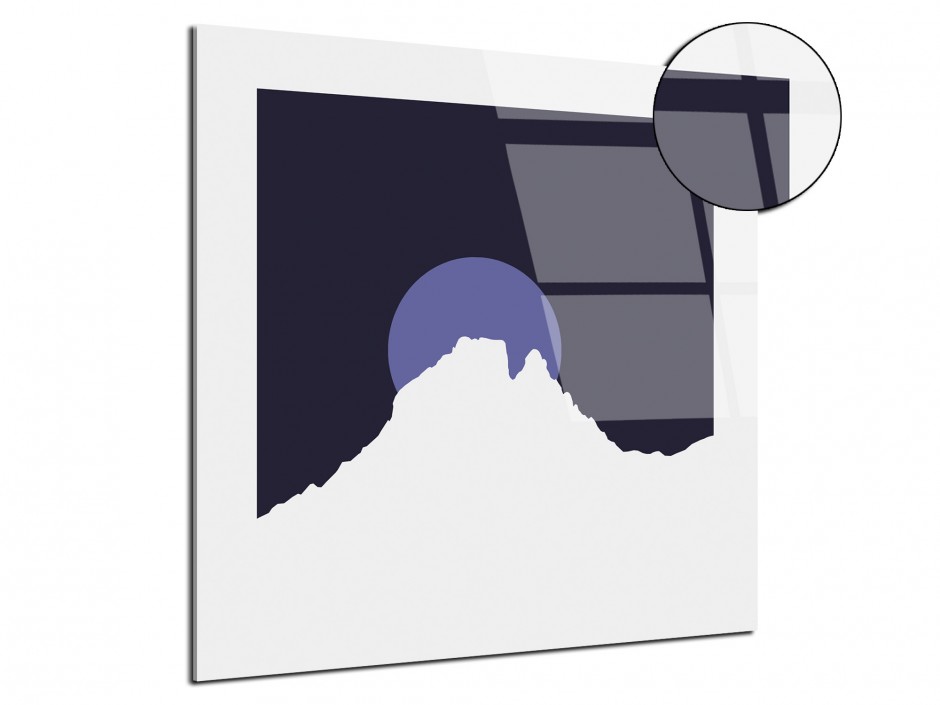 Tableau plexiglas imprimé Pic du Midi d'Ossau