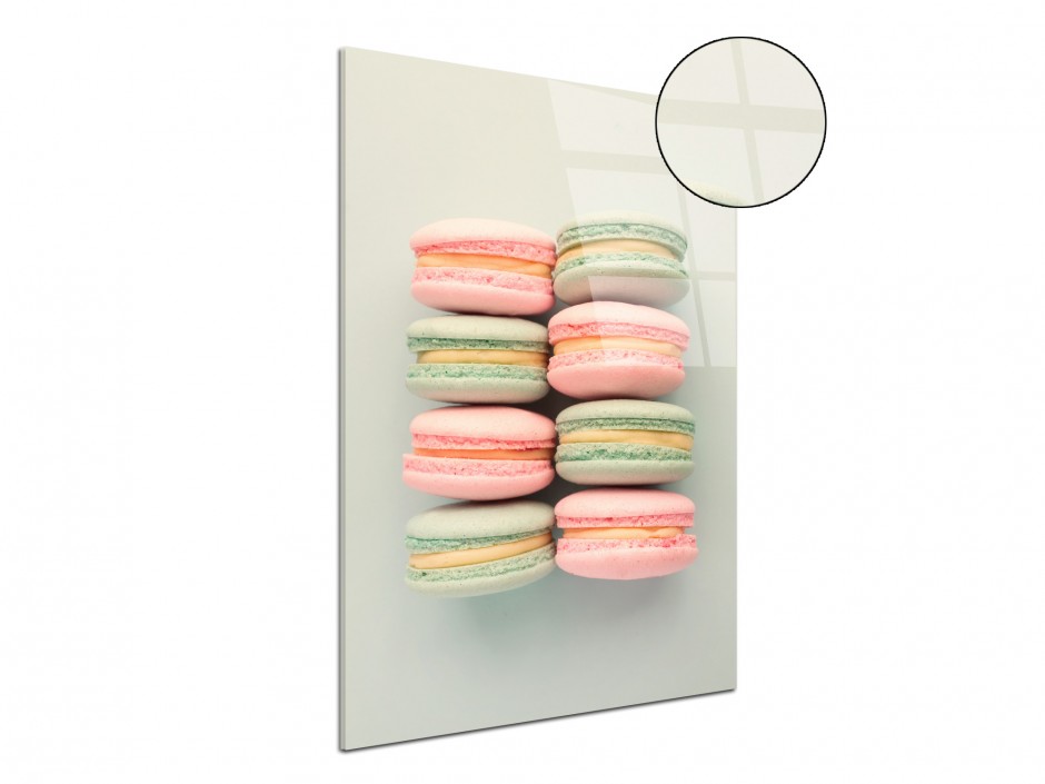 Tableau plexiglas Macaron