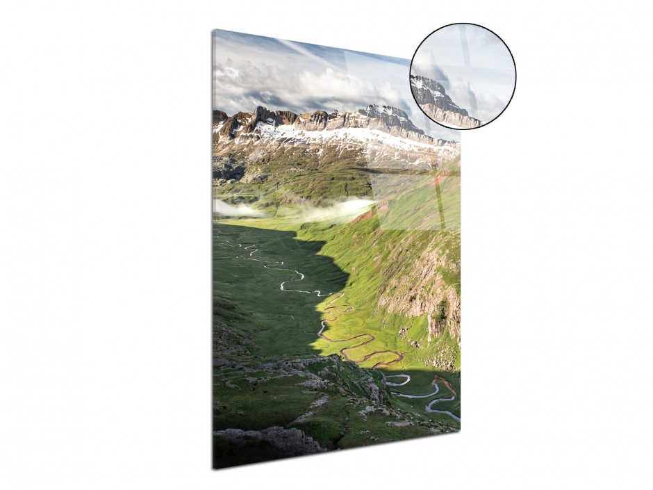 Tableau photo sur plexiglas Aguas Tuertas