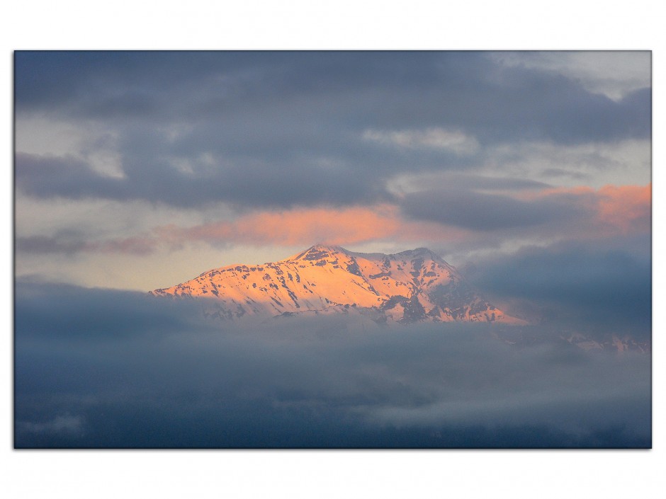 Tableau Aluminium photo montagne Tête d'Amont