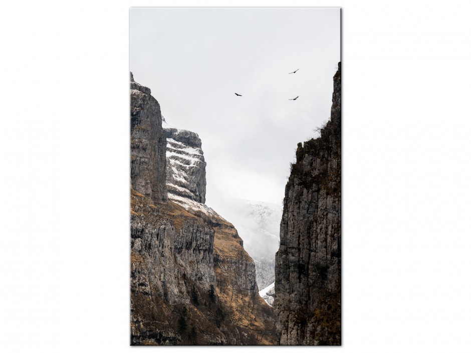 Tableau déco Aluminium Gorges d'Ehujarre