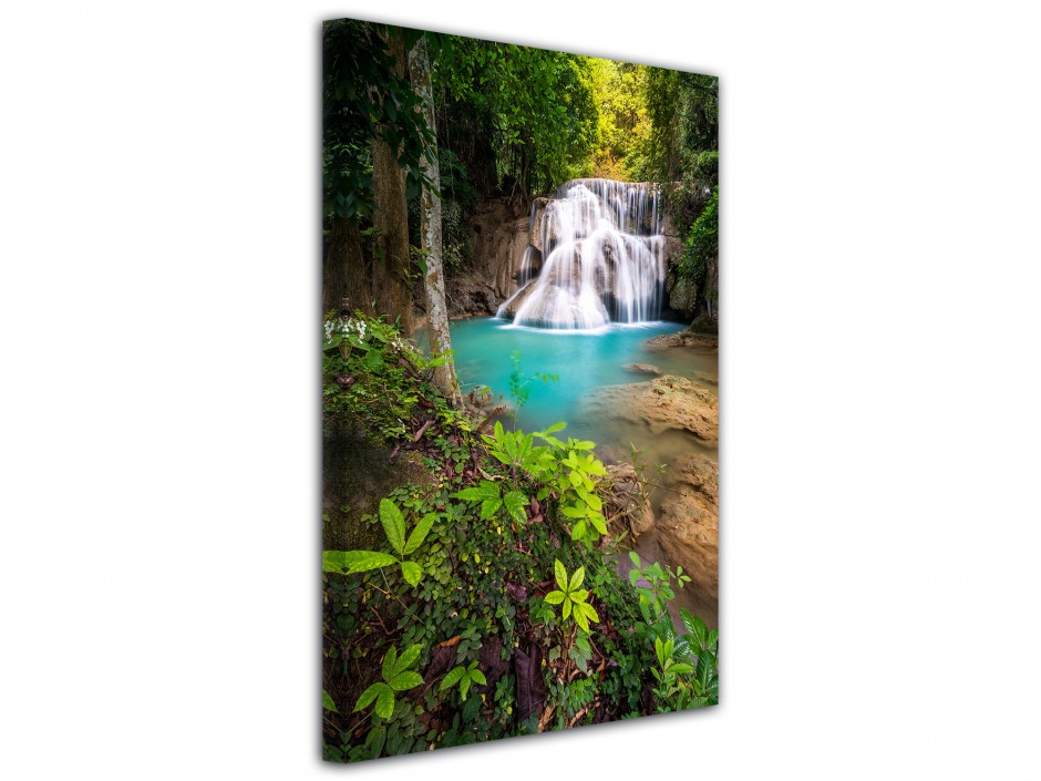 Tableau déco toile Cascade en Thaïlande