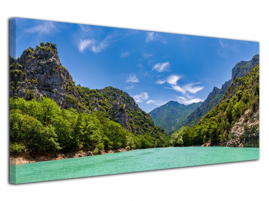 Tableau toile déco dans les Gorges du Verdon