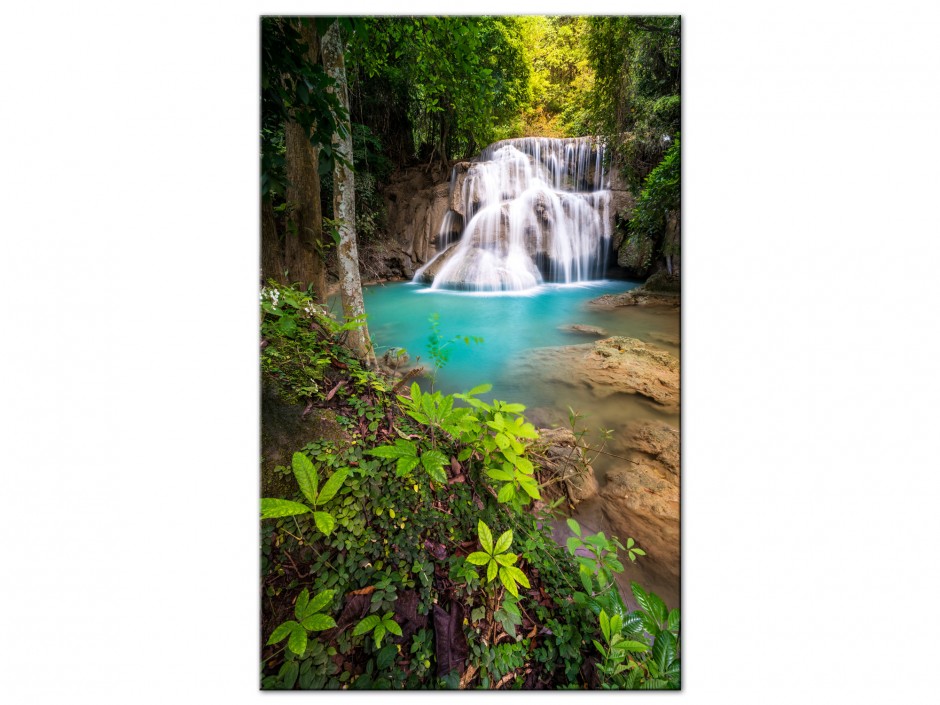 Tableau déco aluminium Cascade en Thaïlande