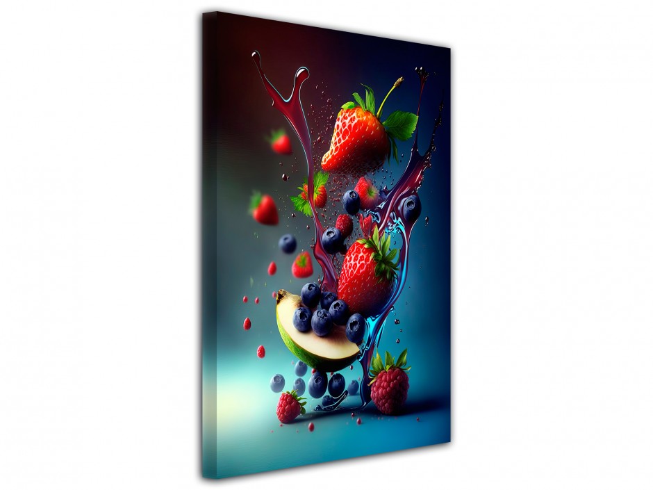 Tableau toile déco Fraicheur de fruits