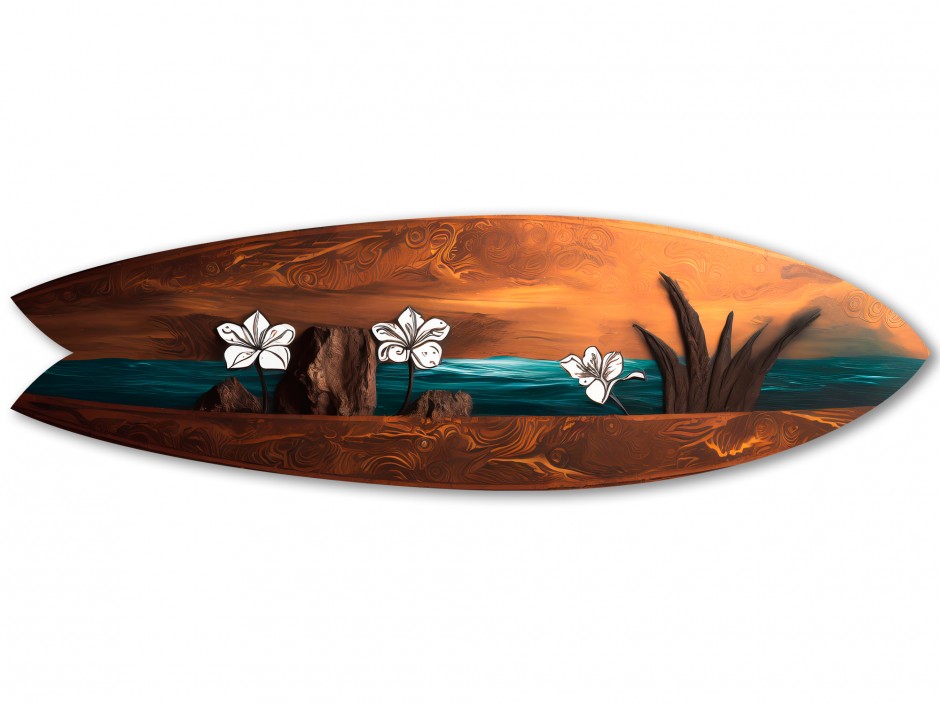 Planche Surf Décorative Design Épuré