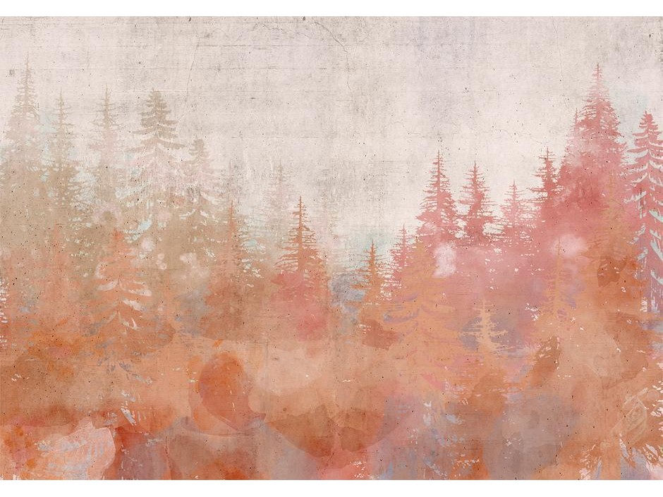 Papier peint - Forest at Sunset