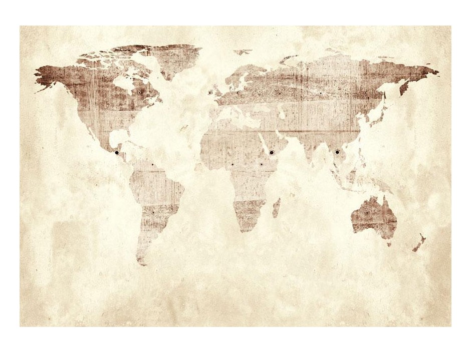Papier peint - Precious map