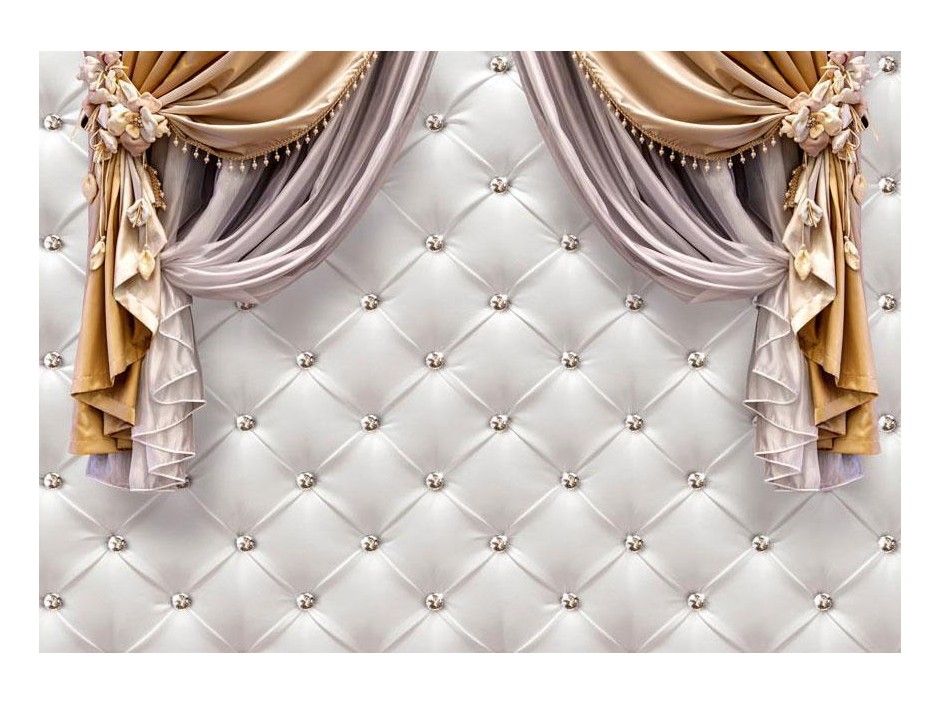 Papier peint - Curtain of Luxury