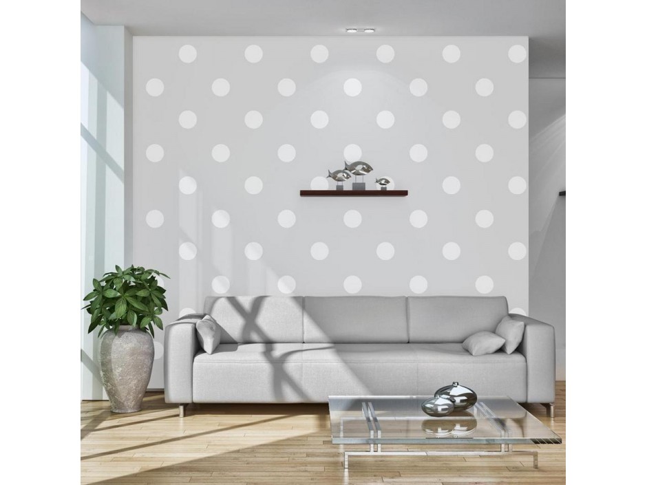 Papier peint - Cheerful polka dots