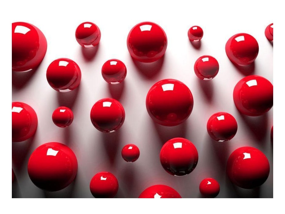 Papier peint - Red Balls