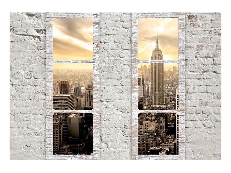 Papier peint - New York: view from the window