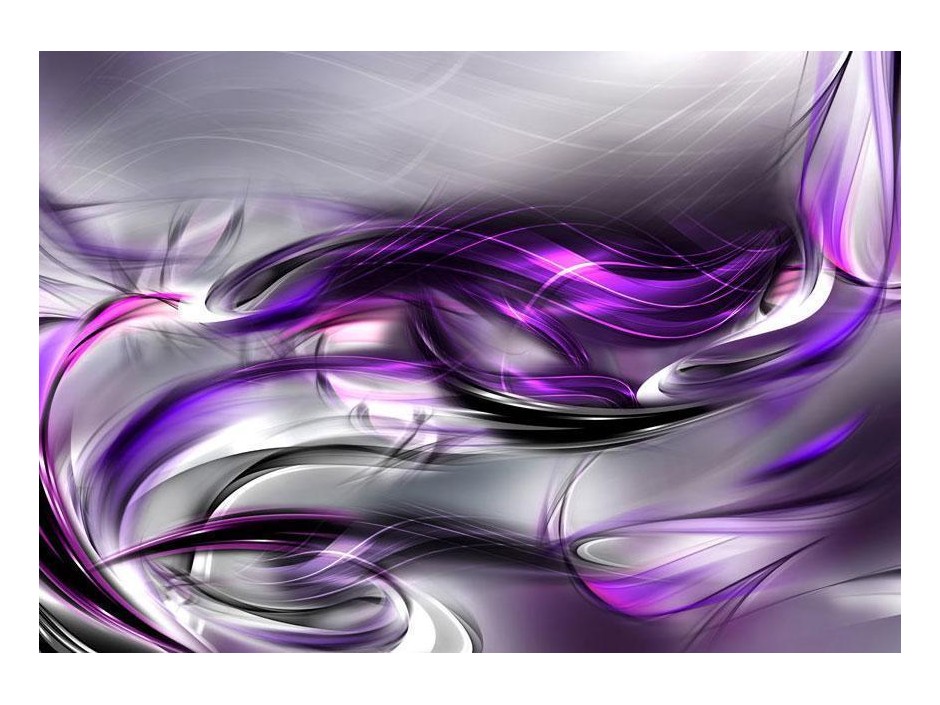 Papier peint - Purple Swirls