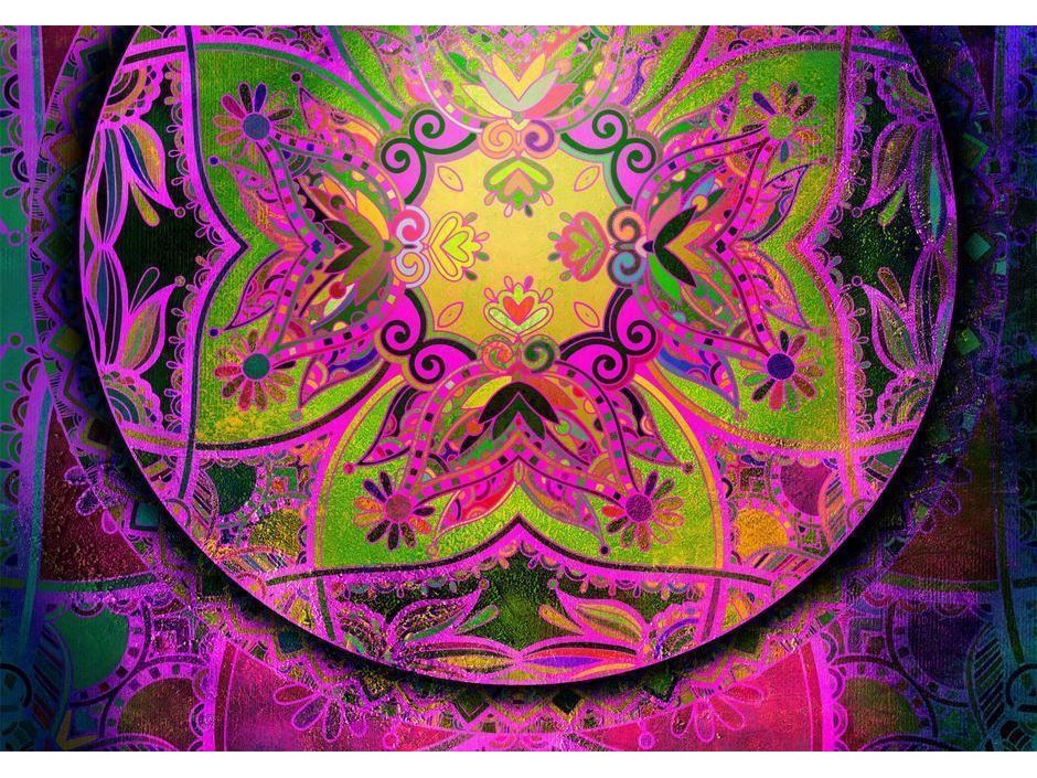 Papier peint - Mandala: Pink Expression