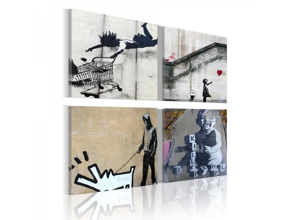 Tableau - Banksy - four orginal ideas