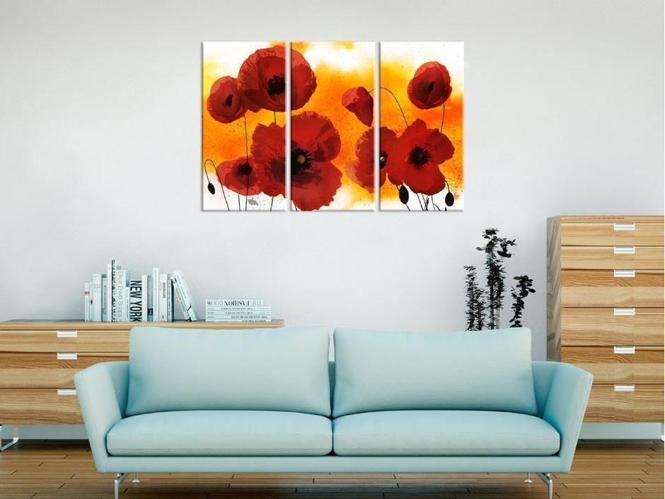 Tableau - Sunny afternoon and poppies