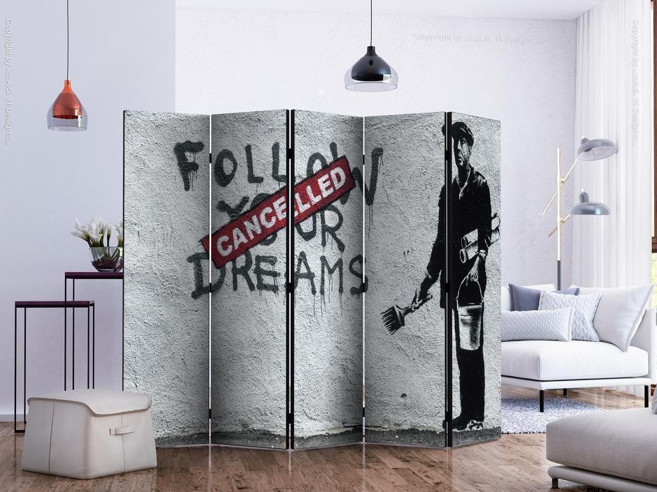 Paravent - Dreams Cancelled (Banksy) II