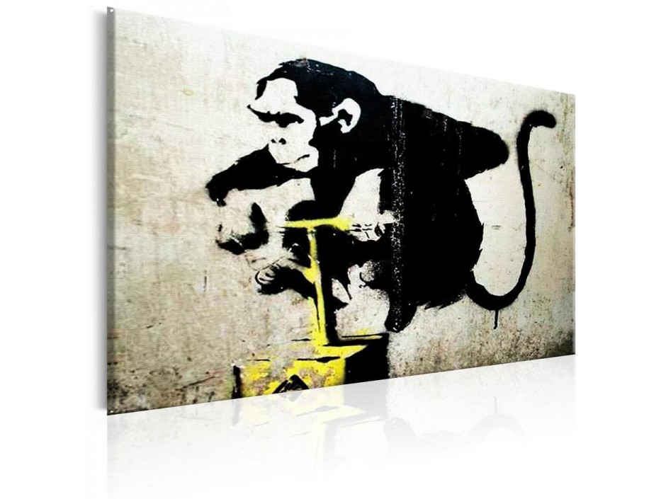 Tableau - Monkey Detonator by Banksy
