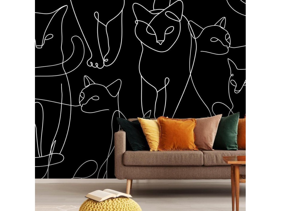 Papier peint - Cat Habits - First Variant