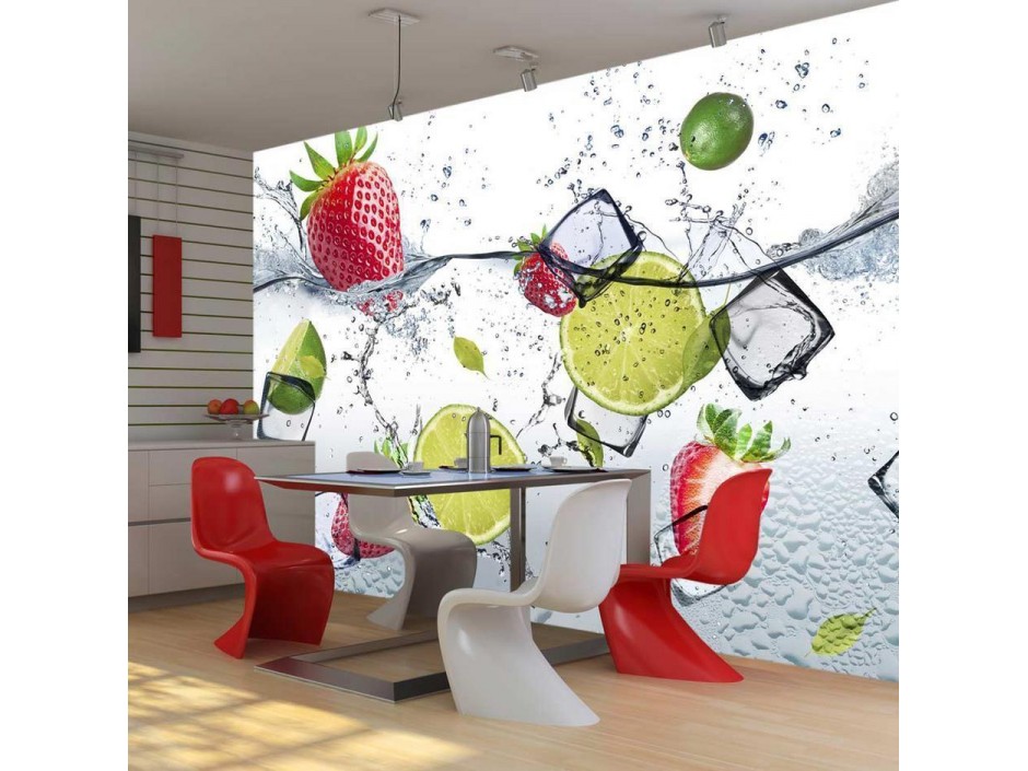 Papier peint - Fruit cocktail