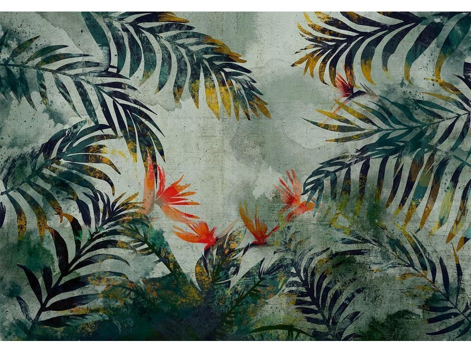 Papier peint - Jungle Flowers