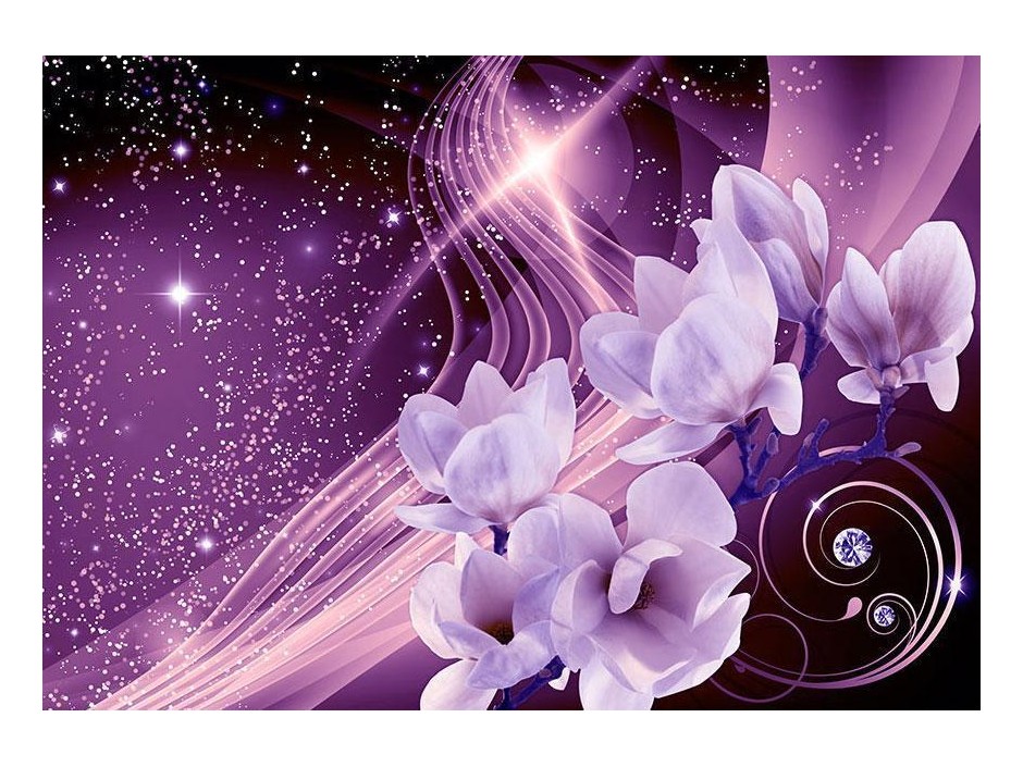 Papier peint - Purple Milky Way