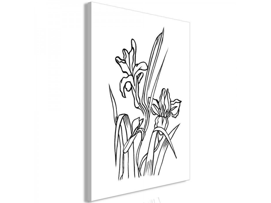 Tableau - Love Irises (1 Part) Vertical