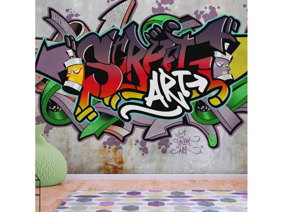 Papier peint - Street Classic (Reggae Colours)