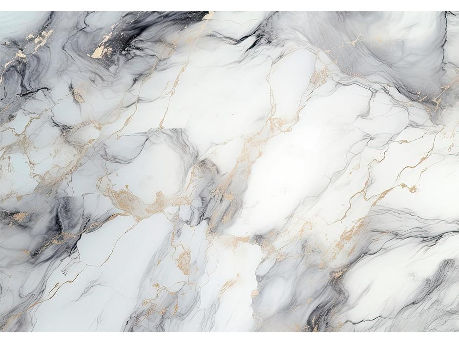 Papier peint - Elegant Marble - Stone Structures in Neutral Colours