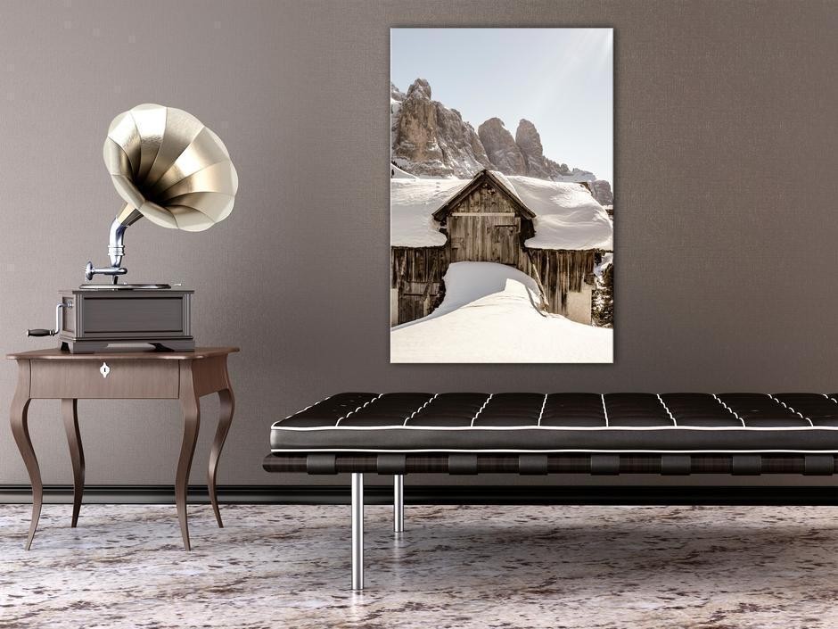 Tableau - Winter in the Dolomites (1 Part) Vertical