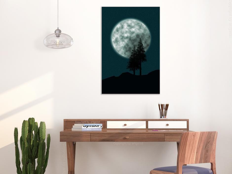 Tableau - Beautiful Full Moon (1 Part) Vertical