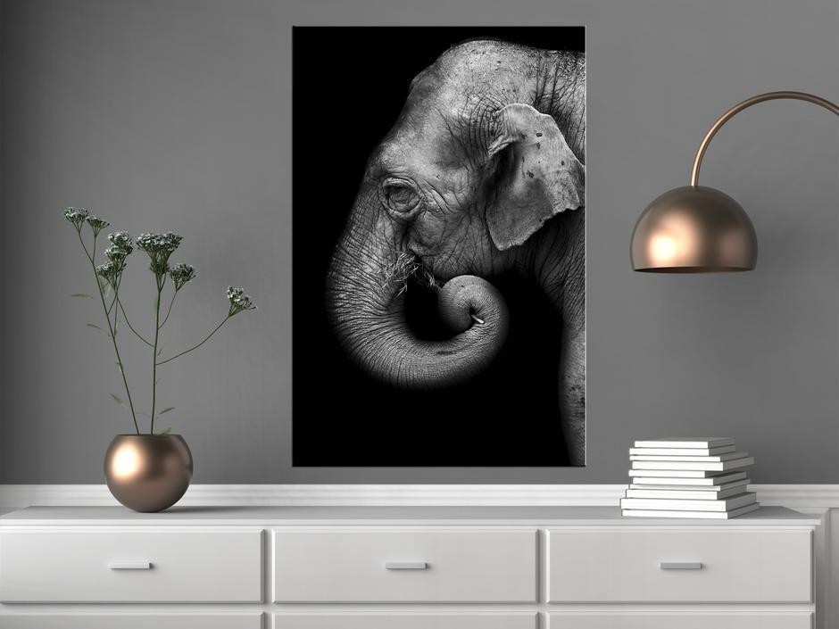 Tableau - Portrait of Elephant (1 Part) Vertical