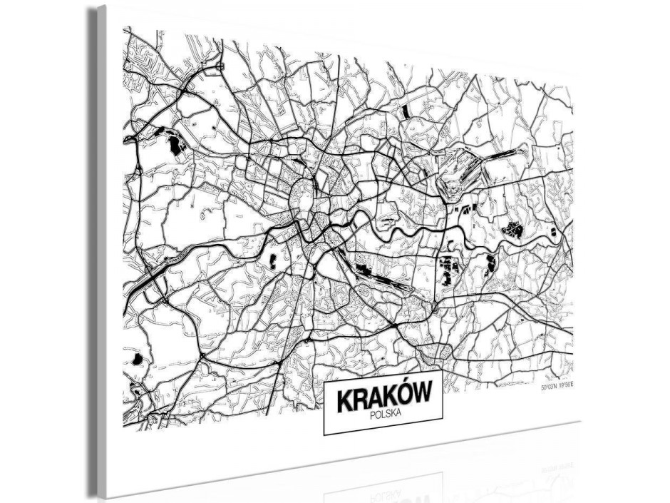 Tableau - City Plan: Krakow (1 Part) Wide