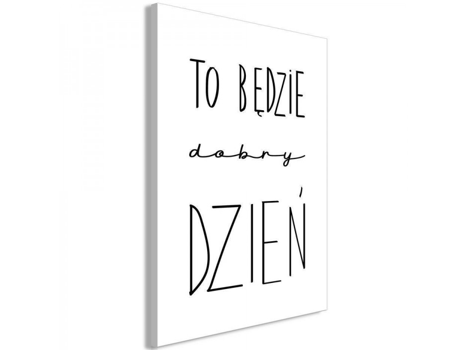 Tableau - Art of Words (1-part) - Inspirational Black Text on White