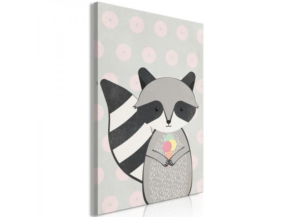 Tableau - Glutton Raccoon (1 Part) Vertical