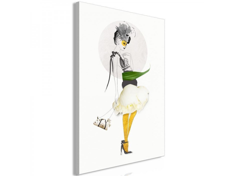 Tableau - Yellow Stocking (1 Part) Vertical