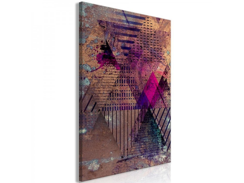 Tableau - Honey Abstraction (1 Part) Vertical