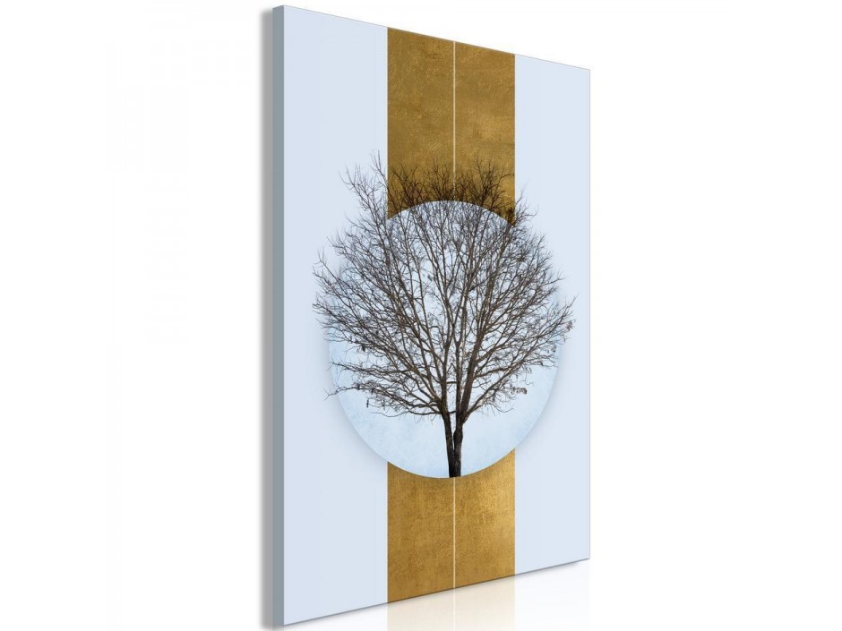 Tableau - Circle of Nature (1-part) - Tree Branches in Round Composition