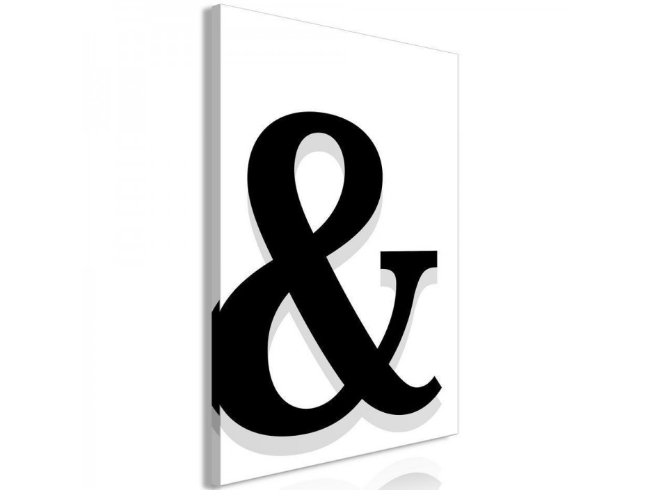 Tableau - Decorative Letter (1 Part) Vertical