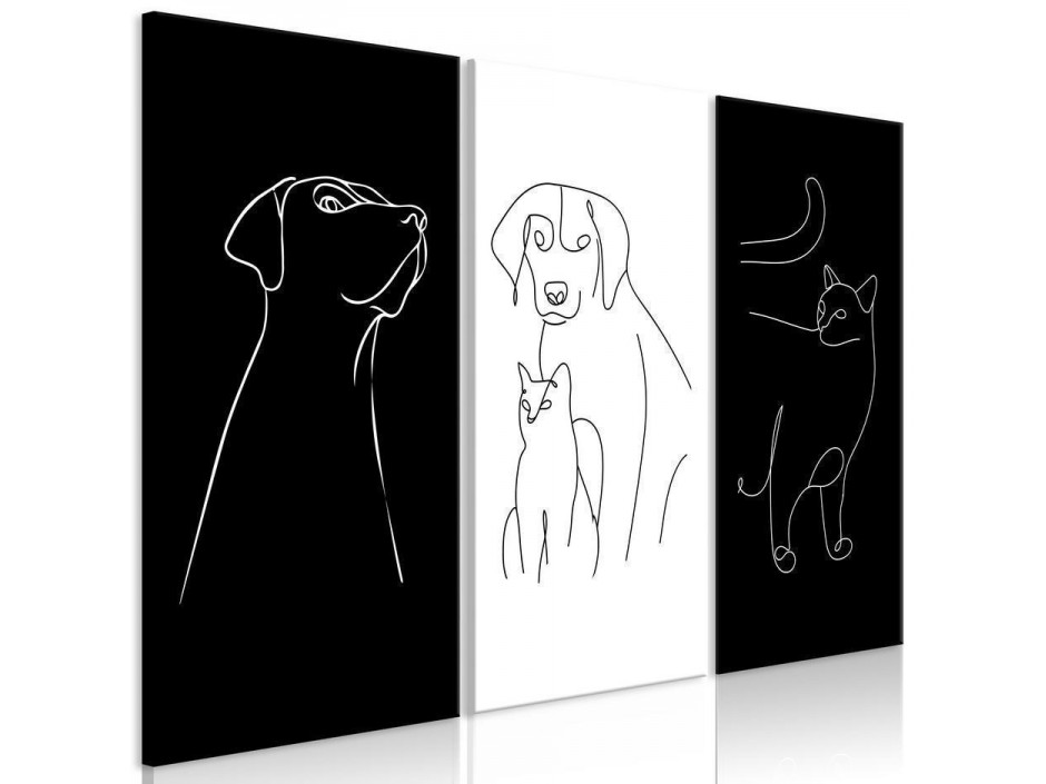 Tableau - Domestic Animals (3 Parts)