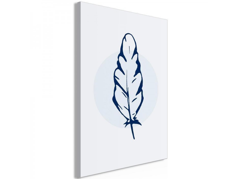 Tableau - Blue Feather (1 Part) Vertical