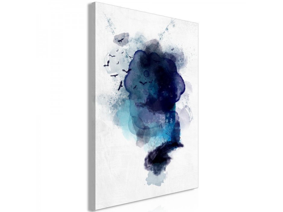 Tableau - Blue Memory (1 Part) Vertical