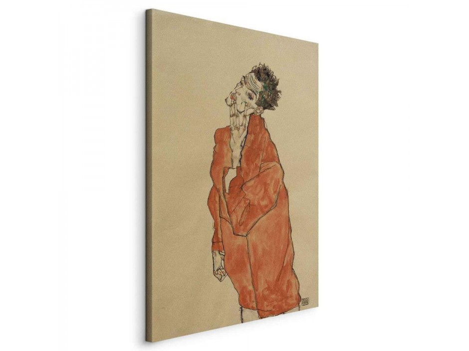 Tableau - Self-Portrait (Man in Orange Jacket)