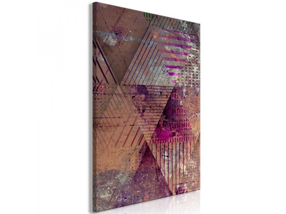Tableau - Autumn Abstraction (1 Part) Vertical