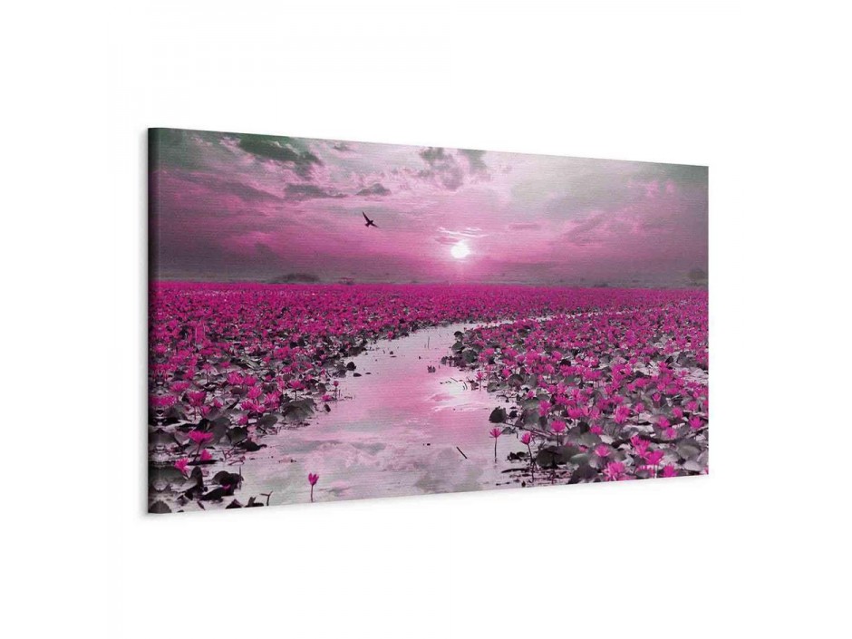 Tableau - Lilies and Sunset (1 Part) Narrow